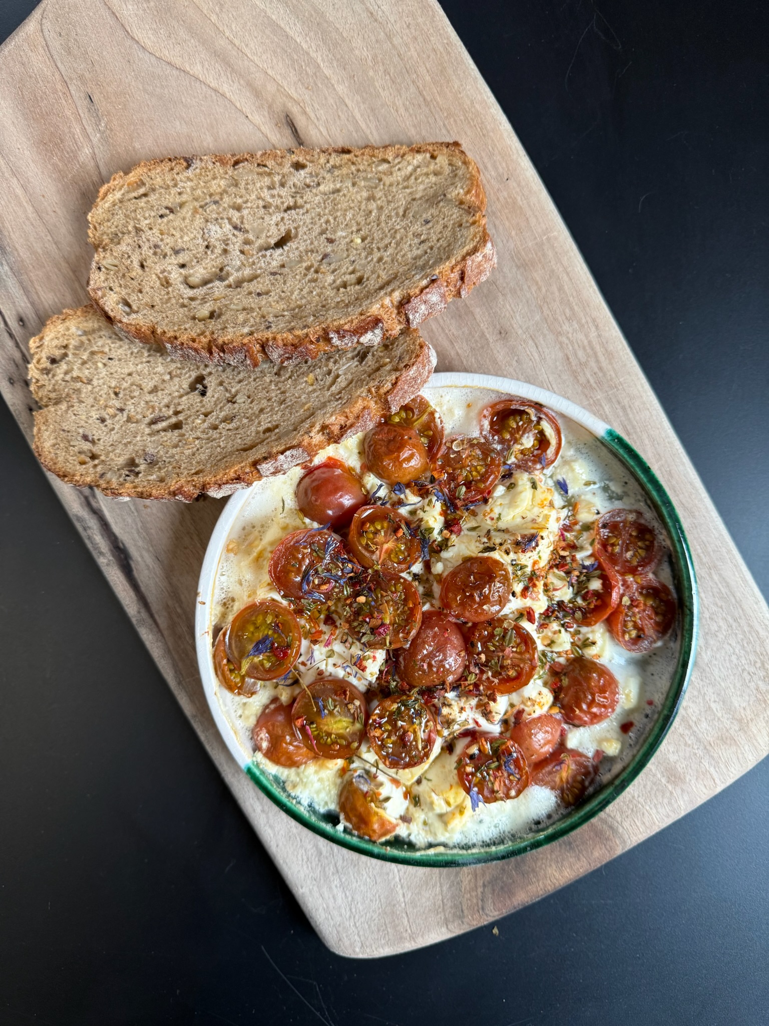 Recette Apéritif : Tomates Rôties et Fêta